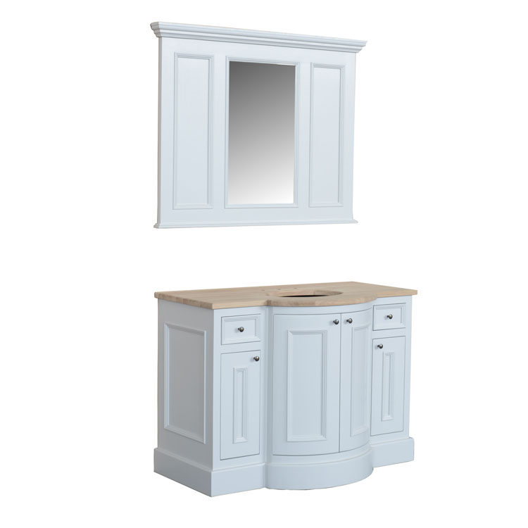 Holton Single Vanity With Mirror